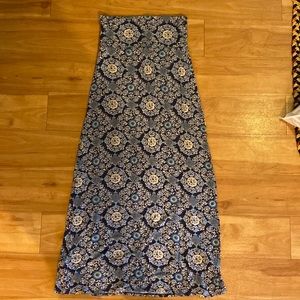 Max studio maxi skirt